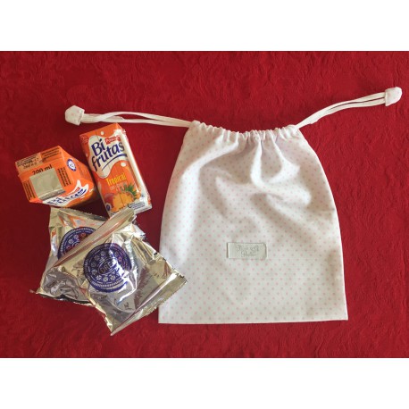 Ejemplo de bolsa merienda o multiusos