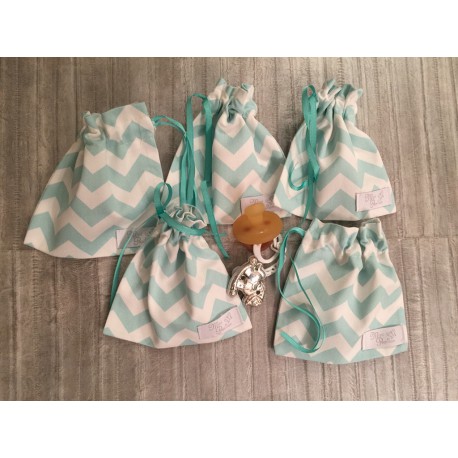 C BOLSAS CHUPETES Verde menta