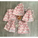 * BOLSAS CHUPETES rosa empolvado