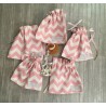 * BOLSAS CHUPETES rosa empolvado