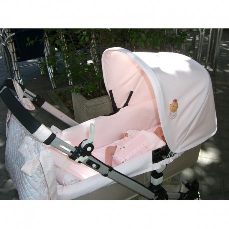 Cubrecapazo Bugaboo Pique rosa