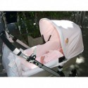 Cubrecapazo Bugaboo Pique rosa