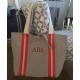 Bolso personalizado modelo PAZ de terciopelo