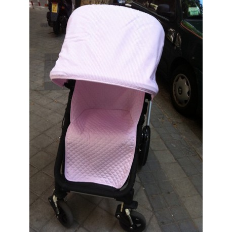 CAPOTA BUGABOO EN RAYAS ROSAS