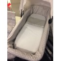 Cubrecapazo Bugaboo Pique gris estrellas blancas
