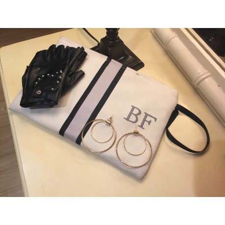 Cartera de mano personalizada de polipiel