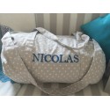 Bolsa de deporte o viaje personalizada con nombre