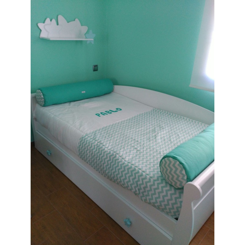 Cojín rulo online cama infantil