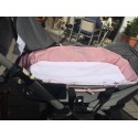 Cubrecapazo Bugaboo Bee solo paredes Rosa empolvado