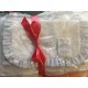 Colcha/tapa de capazo reversible Pique mil rayas