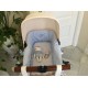 Cubrecapazo Bugaboo FOX Pique azul lunares