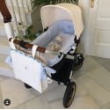 Cubrecapazo Bugaboo FOX Pique azul lunares