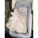 Cubrecapazo Bugaboo FOX Pique azul lunares