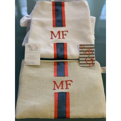 Cartera de mano personalizada de polipiel