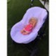Funda de verano Maxi-cosi pique raya rosa